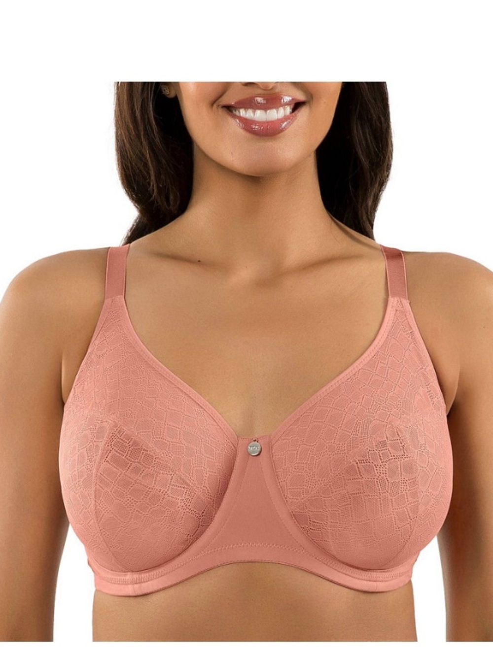 Parfait Enora  Everyday Support Minimizer Bra in 42D muted clay color